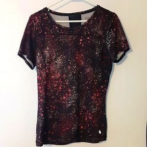 Galaxy workout shirt, loose, like new